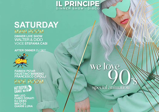 We Love 90 s Night alla Discoteca Il Principe di Arezzo