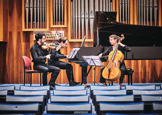 Trio Des o in concerto alla casa della Musica di Arezzo